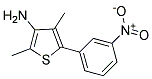 METHYL 3-AMINO-4-METHYL-5-(3-NITROPHENYL)THIOPHENE Struktur