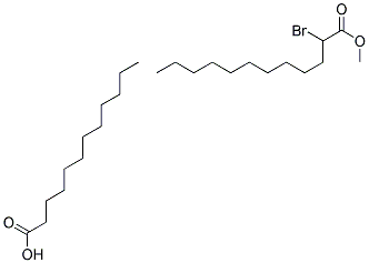 METHYL 2-BROMODODECANOATE (LAURATE) Struktur