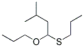 ISOVALERALDEHYDE DIPROPYLTHIO ACETAL Struktur