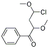 GAMMA-CHLORO-2,4-DIMETHOXYBUTYROPHENONE Struktur