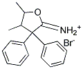 DIMETHYL-(3,3-DIPHENYL-DIHYDRO-3H-FURAN-2-YLIDENE) AMMONIUM BROMIDE Struktur