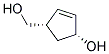 CIS-(1S)-4-HYDROXYCYCLOPENT-2-ENEMETHANOL Struktur