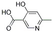 6-METHYL-4-HYDROXYNICOTINIC ACID Struktur