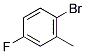 6-BROMO-3-FLUOROTOLUENE Struktur