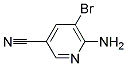 6-AMINO-5-BROMOPYRIDINE-3-CARBONITRILE Struktur