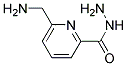 6-(AMINOMETHYL)PYRIDINE-2-CARBOHYDRAZIDE Struktur