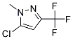 5-CHLORO-1-METHYL-3-(TRIFLUOROMETHYL)-1H-PYRAZOLE- Struktur