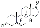 5-ANDROSTENE-3,17-DIOE Struktur