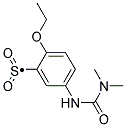 5-(3,3-DIMETHYL-UREIDO)-2-ETHOXY-BENZENESULFONYL Struktur