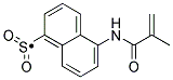 5-(2-METHYL-ACRYLOYLAMINO)-NAPHTHALENE-1-SULFONYL Struktur