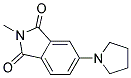 4-PYRROLIDINYL-N-METHYLPHTHALIMIDE Struktur