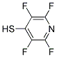 4-MERCAPTOTETRAFLUOROPYRIDINE Struktur