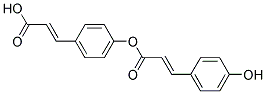 4-HYDROXYCINNAMIC ACID, (P-COUMARIC ACID) Struktur