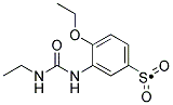 4-ETHOXY-3-(3-ETHYL-UREIDO)-BENZENESULFONYL Struktur