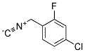 4-CHLORO-2-FLUUOROBENZYLISOCYANIDE Struktur