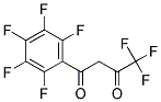 4,4,4-TRIFLUORO-1-PENTAFLUOROPHENYL-BUTANE-1,3-DIONE Struktur