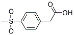 4-(METHANESULPHONYL)PHENYLACETIC ACID Struktur