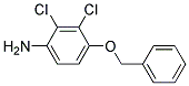 4-(BENZYLOXY)-2,3-DICHLOROBENZENAMINE Struktur