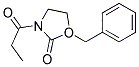 (S)-3-(1-OXOPROPYL)-1-(PHENYLMETHYL)-2-OXAZOLIDINONE Struktur