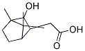 (-)-ISO-BORNEOL-3-ACETIC ACID Struktur