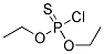 O.O-DIETHYL PHOSPHOROCHLORIDOTHIOATE SOLUTION 100UG/ML TOLUENE 1ML Struktur