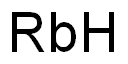 RUBIDIUM - 1% HCL 250ML Struktur