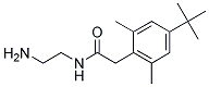 N-(2-AMINOETHYL)-4-TERT-BUTYL-2,6-XYLYLACETAMIDE Struktur