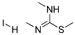 METHYL N-METHYL-(METHYLAMINO)METHANIMIDOTHIOATE HYDROIODIDE, TECH Struktur