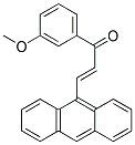 3-(9-ANTHRYL)-1-(3-METHOXYPHENYL)PROP-2-EN-1-ONE, TECH Structure