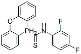 N-(2,4-DIFLUOROPHENYL)OXO(DIPHENYL)PHOSPHORANECARBOTHIOAMIDE, TECH Struktur