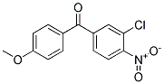 (3-CHLORO-4-NITROPHENYL)(4-METHOXYPHENYL)METHANONE, TECH Struktur