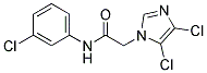 N1-(3-CHLOROPHENYL)-2-(4,5-DICHLORO-1H-IMIDAZOL-1-YL)ACETAMIDE, TECH Struktur