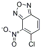 5-CHLORO-4-NITRO-2,1,3-BENZOXADIAZOLE, TECH Struktur