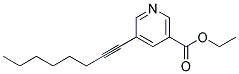 ETHYL 5-OCT-1-YNYLNICOTINATE, TECH Struktur