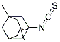 3,5-DIMETHYL-1-ADAMANTYL ISOTHIOCYANATE, TECH Struktur