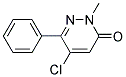 5-CHLORO-2-METHYL-6-PHENYL-2,3-DIHYDROPYRIDAZIN-3-ONE, TECH Struktur