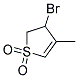 3-BROMO-4-METHYL-2,3-DIHYDRO-1H-1LAMBDA~6~-THIOPHENE-1,1-DIONE, TECH Struktur