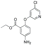 ETHYL 5-AMINO-2-(5-CHLORO-3-PYRIDOXY)BENZOATE Struktur