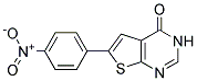 6-(4-NITRO-PHENYL)-3H-THIENO[2,3-D]PYRIMIDIN-4-ONE Struktur