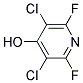 3,5-DICHLORO-2,6-DIFLUORO-4-HYDROXYPYRIDINE Struktur