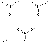 LANTHANUM NITRATE, 5% LANTHANUM Struktur