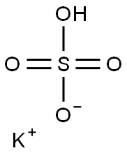 POTASSIUM HYDROGENSULFATE FUSED A.C.S& Struktur