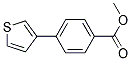 METHYL 4-(3-THIENYL)BENZOAT Struktur