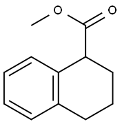 METHYL 1,2,3,4-TETRAHYDRO-1-NAPHTHALENECARBOXYLATE Struktur