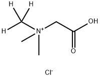 BETAINE-D3 HYDROCHLORIDE Struktur