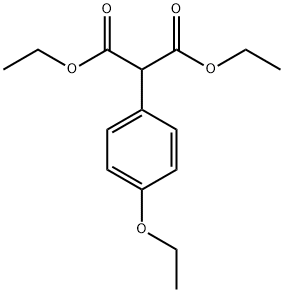 DIETHYL 4-ETHOXYPHENYLMALONATE Struktur