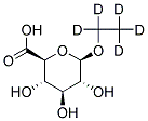 ETHYL-D5 B-D-GLUCURONIDE Struktur