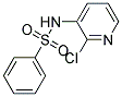 N1-(2-CHLORO-3-PYRIDYL)BENZENE-1-SULPHONAMIDE Struktur