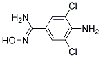 4-AMINO-3,5-DICHLOROBENZAMIDOXIM Struktur