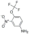 3-NITRO-4-(TRIFLUOROMETHOXY)ANILIN Struktur